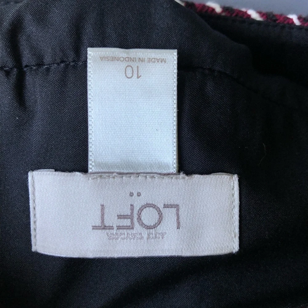 Loft Textured Skirt Size 10
